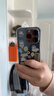 绿联【环保认证】适用iPhone15Pro手机壳气囊防摔苹果15Pro保护套超薄镜头全包防摔防磨防震透明男女 实拍图