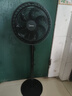 美的（Midea）【超级单品】七叶轻音立式电风扇家用柔风落地扇台式桌面小型风扇大风量节能摇头宿舍电扇 SAF30AB 实拍图