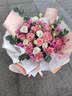 馨仪母亲节鲜花速递玫瑰向日葵康乃馨花束生日礼物全国同城配送 康乃馨玫瑰混搭花束 实拍图