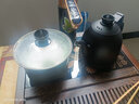 金灶（KAMJOVE）鸡翅木实木茶具套装烧水壶茶具茶盘套装茶台烧水壶一体式 K-185 搭配黑色K9炉+茶具+茶渣桶 实拍图