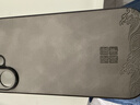 世咏（SHIYONG）适用苹果17手机壳 iphone17保护套全包超薄防摔轻奢羊巴皮简约国风小羊皮男女款 灰色 实拍图