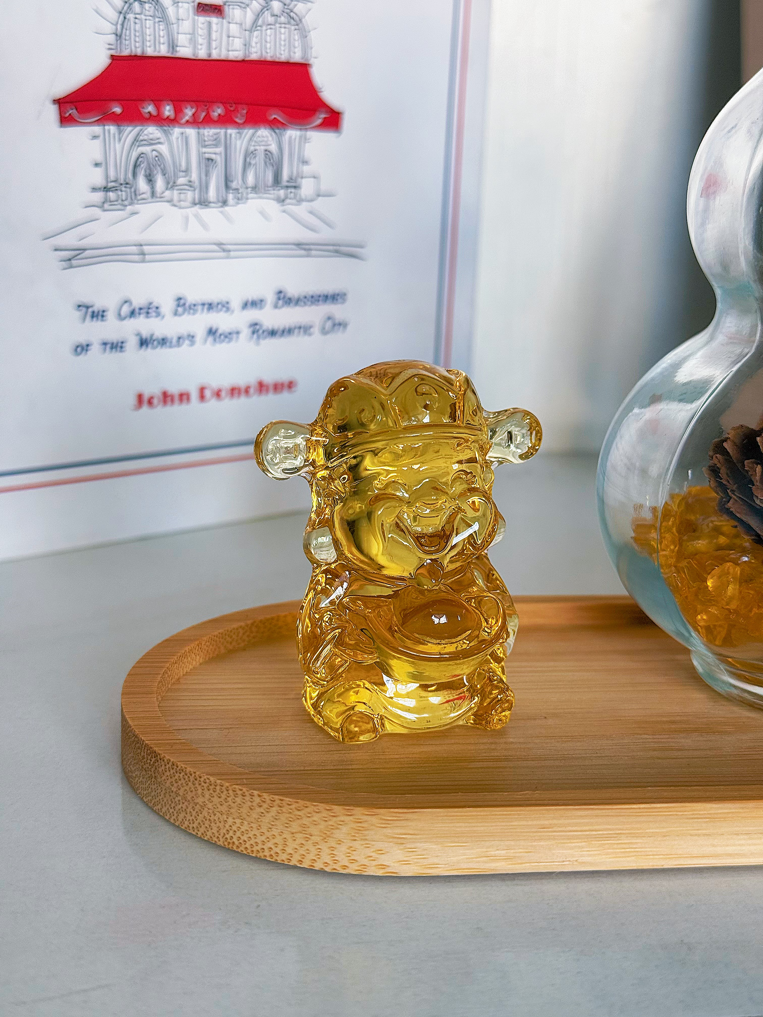缤越肉桂生财摆件葫芦瓶招旺财神爷套装搬家入宅仪式用品玄关乔迁礼物 实拍图
