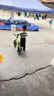 贝趣儿童平衡车1-3-6-12岁宝宝滑步车无脚踏小孩自行车男孩两轮滑行车 发泡轮 14寸 绿色 适合身高100-130cm 2-5岁幼儿女孩圣诞节新年礼物 实拍图
