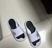 回力运动拖鞋男浴室内户外不易滑厚底凉拖鞋HL39391白黑色43-44码 实拍图