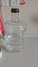 拜杰纯净水桶 食品级PC矿泉水桶透明手提式水桶茶水桶 大容量水桶黑盖7.5L 实拍图