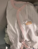 贝瑞加（Babyprints）婴儿连体衣2件装纯棉宝宝衣服新生儿柔软内衣透气爬服薄款 粉59 实拍图