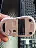 罗技（Logitech）M221 轻音鼠标 无线鼠标 办公鼠标 对称鼠标 带无线微型接收器 米白色 实拍图