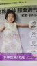 爱贝迪拉（AIBEDILA）婴儿无袖睡袋儿童夏季纱布薄款前四后二分腿宝宝防踢睡衣M爱丽丝 实拍图