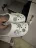 卡骆驰（CROCS）男女经典泡芙洞洞鞋休闲时尚沙滩鞋包头凉拖鞋 207521-1NK 38-39 实拍图