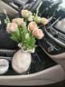 范爷家奶油风陶瓷花瓶简约高级感客厅餐桌装饰摆件水养鲜花假花插花花器 实拍图