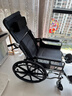 怡辉（YIHUI）轮椅轻便折叠瘫痪老年人专用出行可躺可大小便高靠背护理带坐便器 实拍图