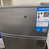 华宝小冰箱小型家用出租房用冷藏冷冻两用一级能效节能省电迷你宿舍寝室办公室二门电冰箱 【店长推荐】58L银色【一级能效】 实拍图
