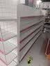 敏极超市货架展示架便利店多层零食置物架子药店文具店挂钩中岛展示柜 四层主架（升级加厚） 【单面】长72*宽42*高190cm 实拍图