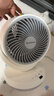 艾美特（AIRMATE）空气循环扇 家用桌面台式风扇节能电落地扇大风力宿舍卧室遥控摇头小风扇小型安静轻音电扇 R27 实拍图