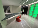 Vitra【现货】Panton潘通椅正版进口餐椅靠背座椅休闲椅子 红色 哑光版 实拍图