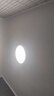 惠普精工led卧室吸顶灯三防灯超薄简约阳台厨卫过道儿童书房灯具30CM白光 实拍图