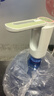 双枪抽水器桶装水办公家用饮水机电动抽水泵压水器定量可折叠浅绿色 实拍图