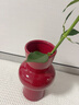 京东鲜花轻奢陶瓷花瓶红色高级感订婚结婚摆件干花鲜花水培插花瓶乔迁礼物 实拍图