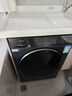 海尔滚筒洗衣机全自动10kg 新品 537超薄平嵌 蓝盾除菌 525大筒径 商场同款 20年防生锈XQG100-L58A1 实拍图