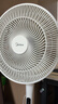 美的（Midea）【闪拆系列】一键闪电拆装直流变频家用语音电风扇一级能效轻音落地扇大风力卧室立式电扇SDJ30BC 实拍图