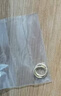 周大福简约 足金黄金耳环(工费120)约1.25g EOF153母亲节礼物生日礼物 实拍图