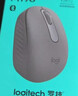 罗技（Logitech）M196 无线蓝牙鼠标 办公鼠标 笔记本商务办公家用 小巧便携 对称手型 石墨灰 实拍图