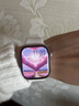 Apple/苹果 Watch S11 智能手表GPS款42毫米玫瑰金色铝金属表壳淡桃粉色运动型表带S/M MEUN4CH/B 实拍图
