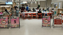 爱展示户外kt板展示架立式落地式广告牌餐饮门店宣传水牌定制招聘海报架 【冲量促销】单面手提60*80空架 实拍图