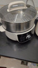 美的（Midea）电蒸锅电煮锅电火锅电炒锅多功能炖蒸煮一体家用电热锅蒸蛋器14.5升大容量多用途锅ZGE2866 实拍图