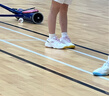 尤尼克斯（YONEX）羽毛球鞋减震防滑舒适亲子款青少年SHB220JRCR白粉35 实拍图