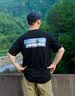 巴塔哥尼亚（Patagonia）男女情侣款通勤P-6 Logo混纺棉休闲潮流户外透气短袖T恤 38504 BLK黑色 L 176/185(CM)  80/91(KG) 实拍图