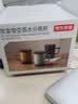 京东京造 故宴窑变 茶杯陶瓷杯茶水分离杯礼盒装【陶瓷茶漏】 磨石黑400ML 实拍图