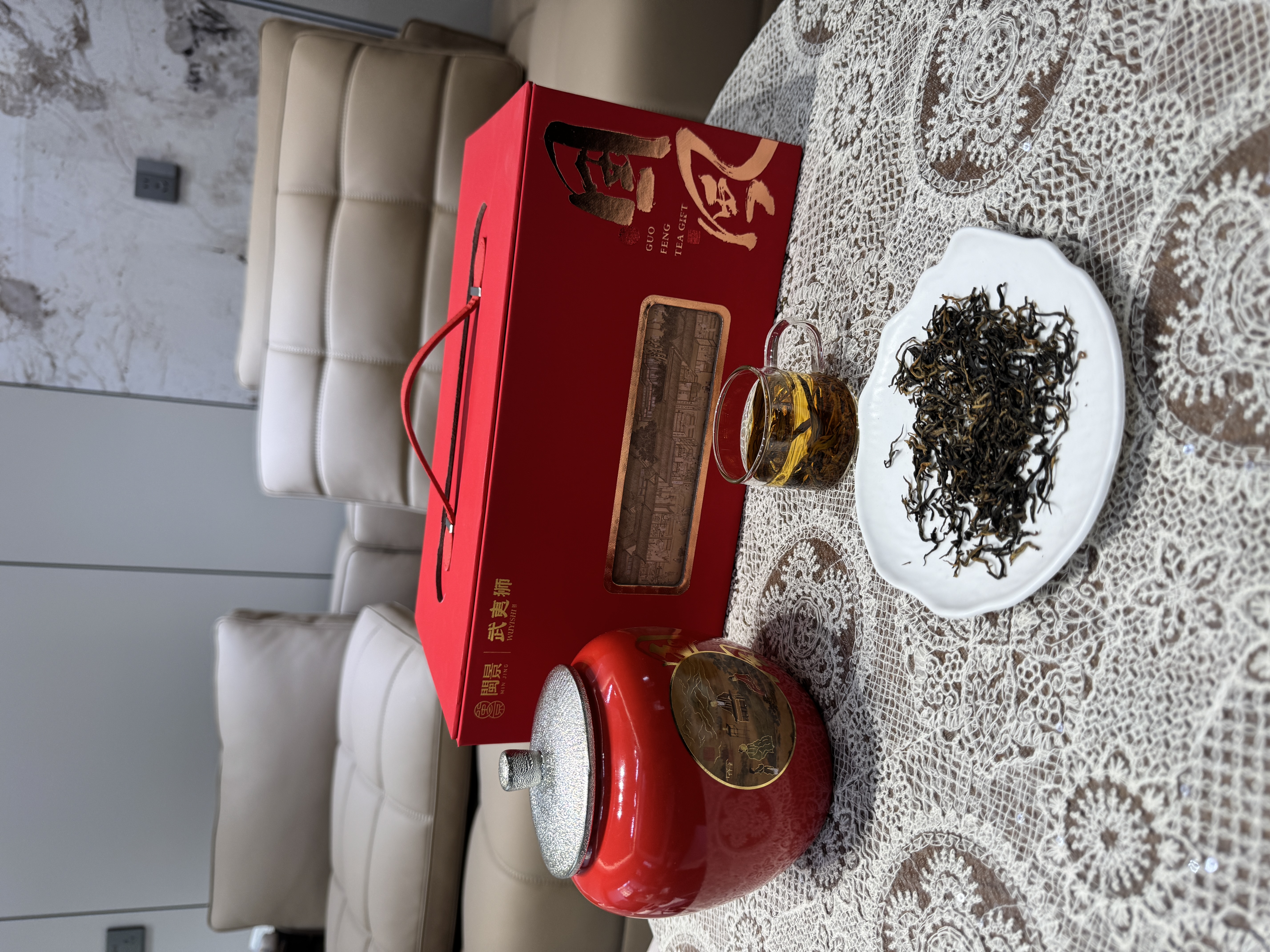闽景印象金骏眉红茶叶礼盒装2026新茶特级正品高山送老丈人长辈礼物品250g 实拍图