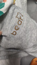 小猪班纳（PEPCO）女童裤子春秋薄款运动裤中大童春季弹力卫裤女孩休闲裤 灰色 120 实拍图