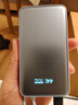 小米（MI）3C认证自带线屏显充电宝10000 45W海盐蓝适用小米/redmi/苹果/手机可上飞机/火车户外储能电源 实拍图