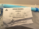 匹克浮潜两件套潜水装备儿童男女潜水面罩全湿式呼吸管高透光泳镜蓝色 实拍图