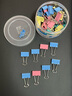 晨光（M&G）文具4#25mm 48只/罐 金刚系列彩色长尾夹 大号金属票据夹 办公用品燕尾夹 ABS916LA 实拍图