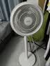 美的（Midea）【暴风循环】空气循环扇大风量摇头电风扇家用台式落地扇轻音卧室节能小风扇柔风轻羽扇 FGA24TQ 实拍图