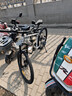 京东京造 XC350山地自行车铝合金禧玛诺21速油压碟刹成年人学生17寸时空银 实拍图