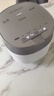 松下（Panasonic）【重磅新品】饭光光Pro钛电饭煲0涂层纯钛内胆家用IH电饭锅4-5人316L材质不锈钢3.8升SR-HXT152-W 实拍图