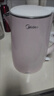 美的（Midea）电热水壶烧水壶养生双层防烫0涂层 食品级304不锈钢1500W快速沸腾1.7L大容量泡茶 HJ1705 实拍图