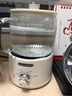 养生壶烧水壶热水壶养生烧水壶煮茶壶煮茶器泡茶壶一体机全自动玻璃小家用 【普通包装】菱花白 0.6L 机械款 实拍图