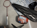 李宁（LI-NING）羽毛球拍雷霆小钢炮PRO熔岩红5U单拍已拉线 AYPU083-5 实拍图