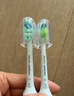 飞利浦（PHILIPS）电动牙刷头官方原装适配钻石3/7/9系列刷柄 亮白 欧洲进口 2支装HX6062/85 白色 实拍图