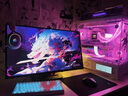 瓦尔基里（VALKYRIE）VK03 WHITE 白色 ATX 游戏电脑台式机箱 支持360水冷 6.2吋触摸屏 270°海景房 实拍图