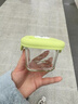 babycare萌趣硅胶盖辅食盒宝宝辅食保鲜防漏可蒸煮冷冻青单只220ml 实拍图