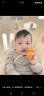 卡度熊（KADUXIONG）婴儿帽子春秋季宝宝可爱超萌秋冬婴幼儿护耳新生儿女宝宝胎帽男童 小丸子黄色 1-10个月（建议头围35-45cm） 实拍图