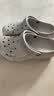 卡骆驰（CROCS）贝雅云彩女士洞洞鞋户外休闲鞋|208186 珍珠白-101(含智必星) 38 (240mm) 实拍图