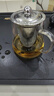 暮云泡茶壶加厚玻璃茶壶大容量办公室茶具养生高硼硅耐高温 450ML 实拍图