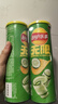乐事（Lay's）无限薯片 翡翠黄瓜味 104克*2罐 208克 休闲零食 膨化食品 实拍图